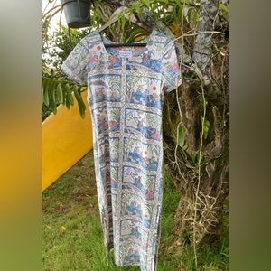 RARE Detrich Varez designed Reyn Spooner long maxi dress.